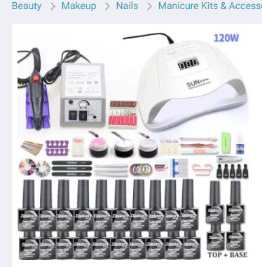 Nail Set Drop Shipping Set Diy