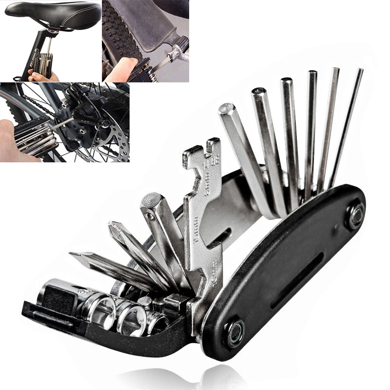 Mountain Cycle Portable Socket Multipurpose Wrench Bicycle Multi Tool Screwdriver