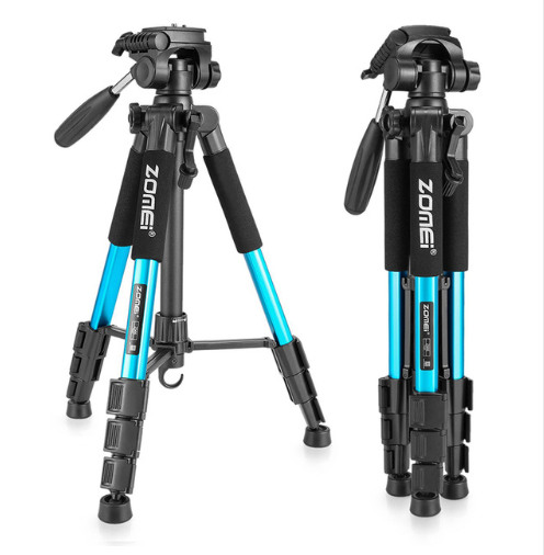 Compatible with Apple, New Zomei Tripod Z666 Professional Portable Travel Aluminum Camera Tripod Accessories Stand with Pan Head for  Digital SLR Camera