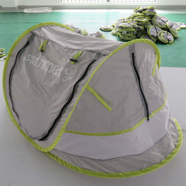 Foldable yurt-free baby mosquito net