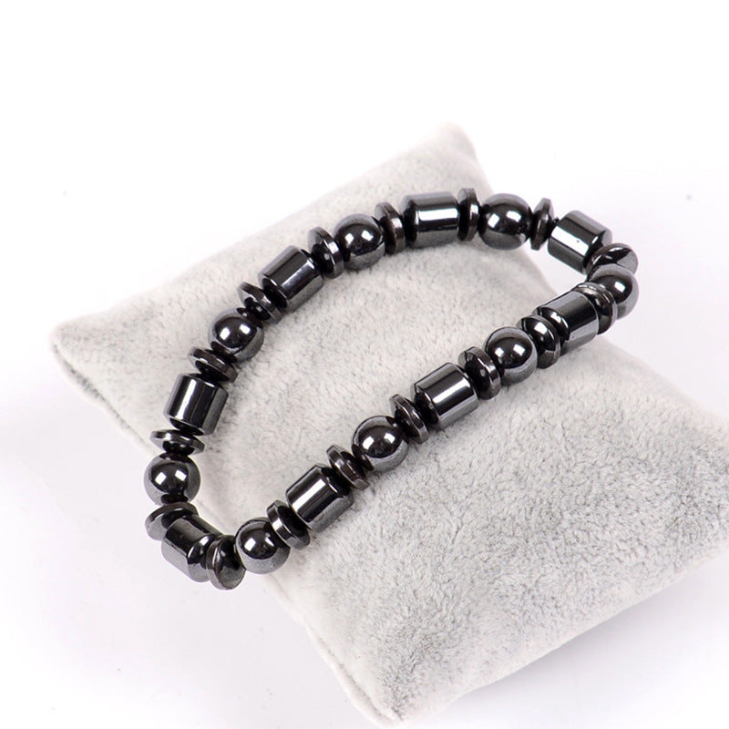 Weight Loss Black Stone Magnetic Therapy Bracelet