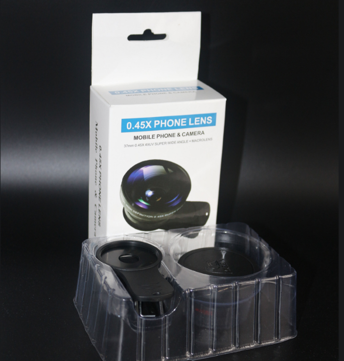 Phone Lens kit 0.45x Super Wide Angle &amp; 12.5x Super Macro Lens HD Camera Lentes