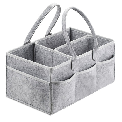 Baby foldable felt storage bag