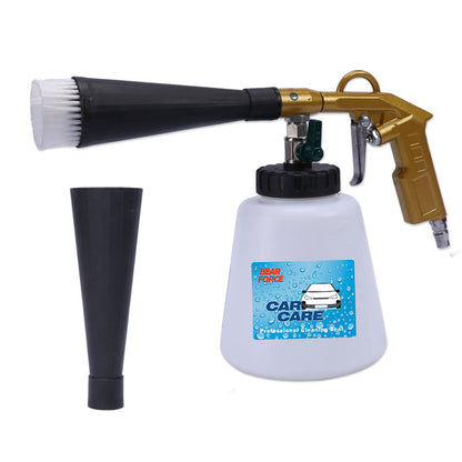 Pneumatic dust blowing gun