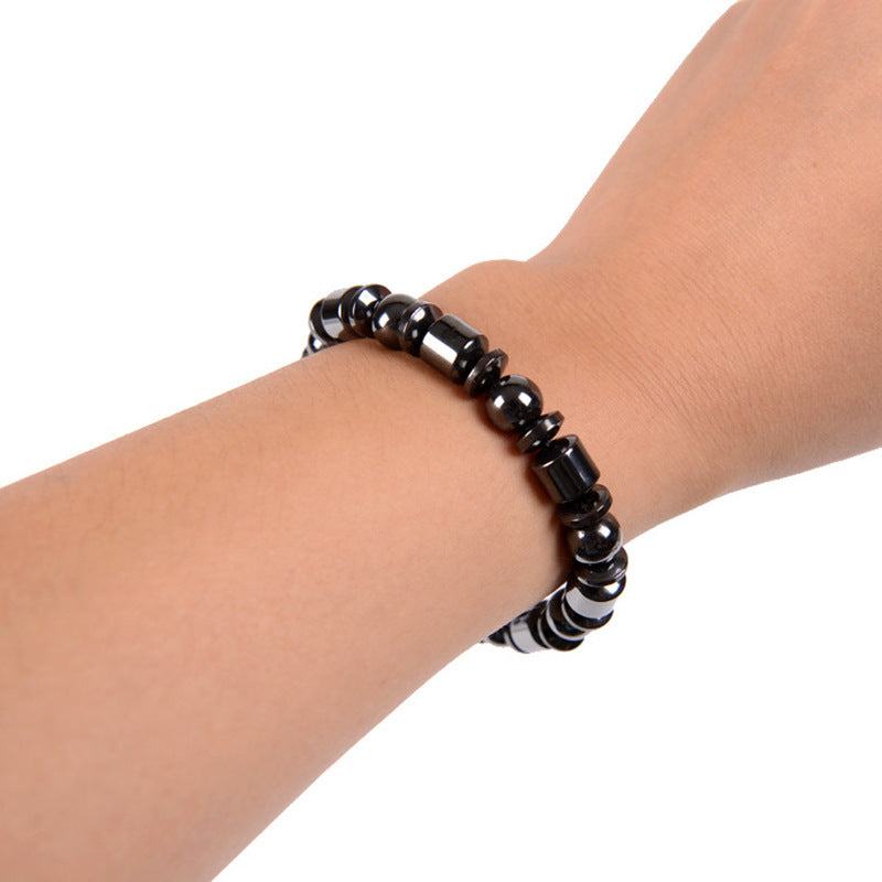 Weight Loss Black Stone Magnetic Therapy Bracelet