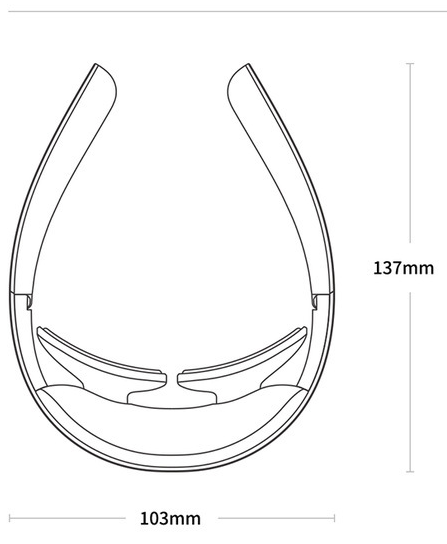 Folding Cervical Spine Massage Instrument