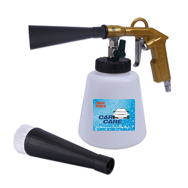 Pneumatic dust blowing gun