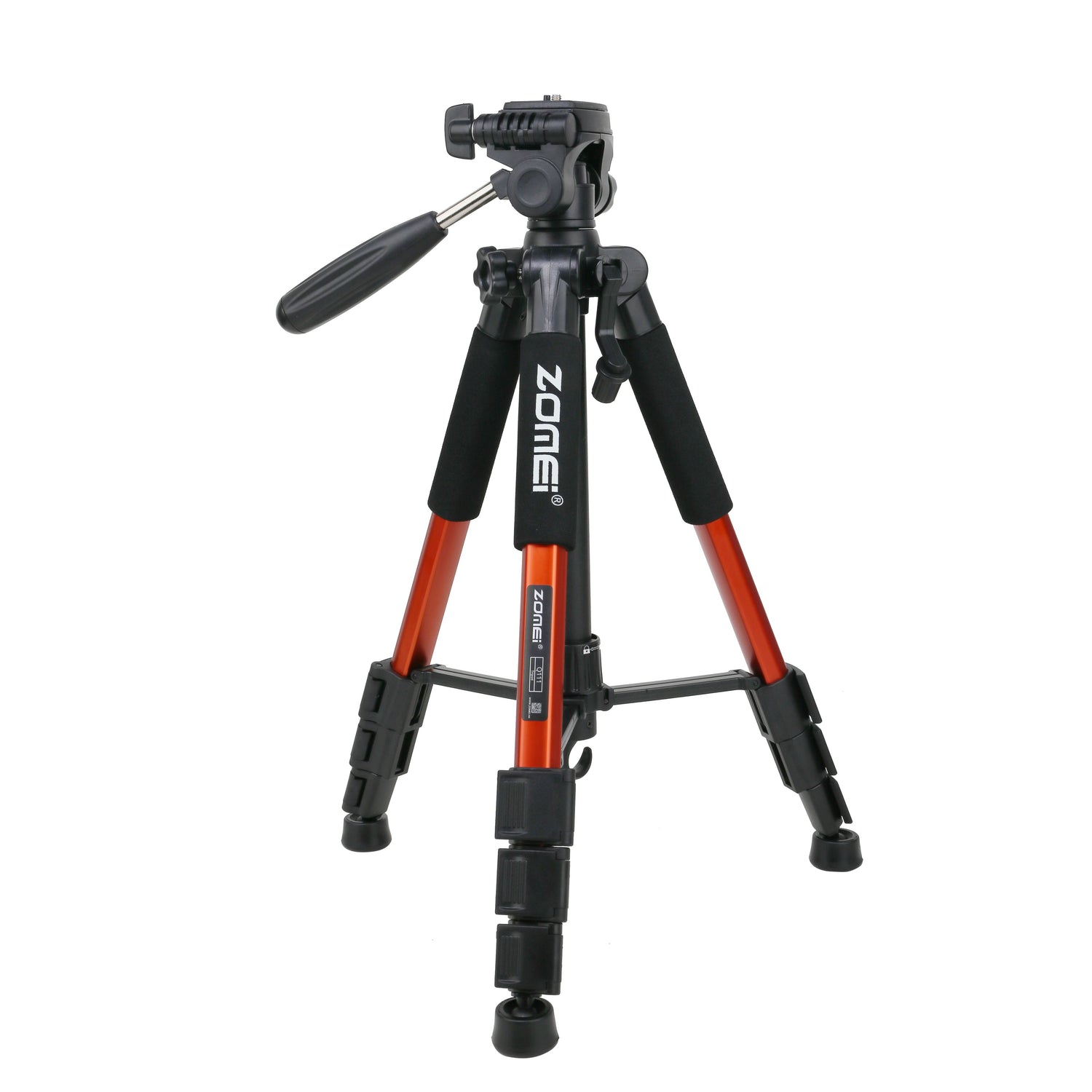 Compatible with Apple, New Zomei Tripod Z666 Professional Portable Travel Aluminum Camera Tripod Accessories Stand with Pan Head for  Digital SLR Camera