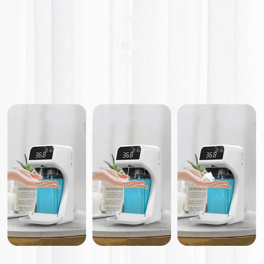 Temperature Measurement And Disinfection Integrated Soap Dispenser