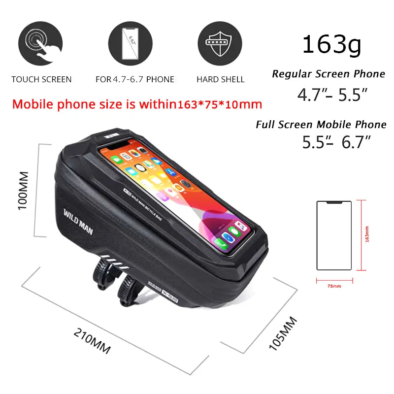 Bicycle Rainproof Mobile Case