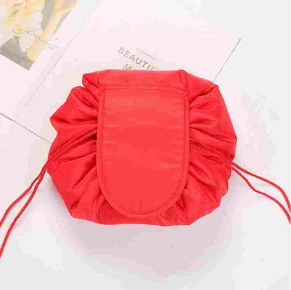 Lazy Drawstring Cosmetic Bag Storage