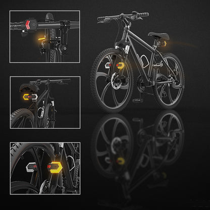 Bicycle Front And Rear Panoramic Intelligent Wireless Control Riding Turn Signal